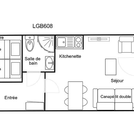 Confortable 2 Pieces, Skis Aux Pieds, Proche Commerces - Fr-1-182a-15 *